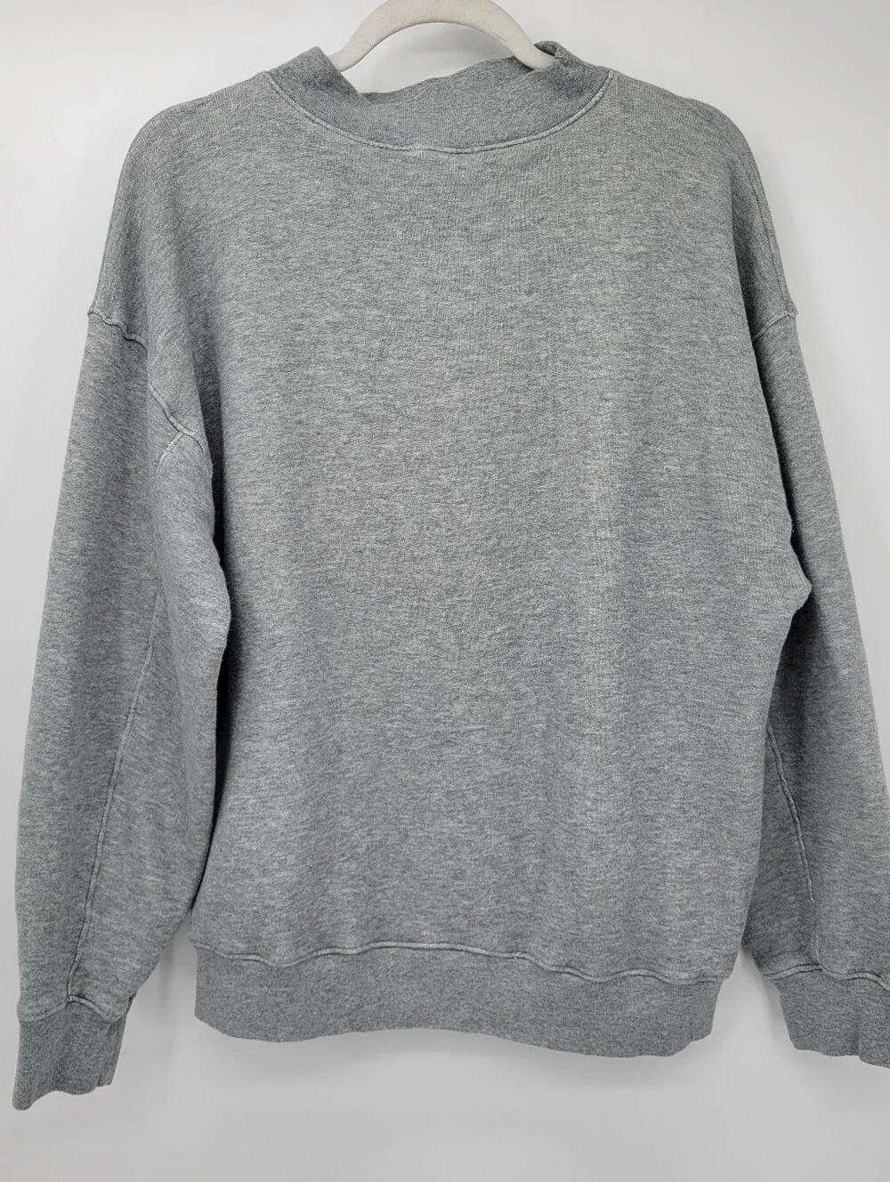 J Crew Heritage terry mockneck sweatshirt CN186 Size M 100% Cotton - Picture 3 of 6